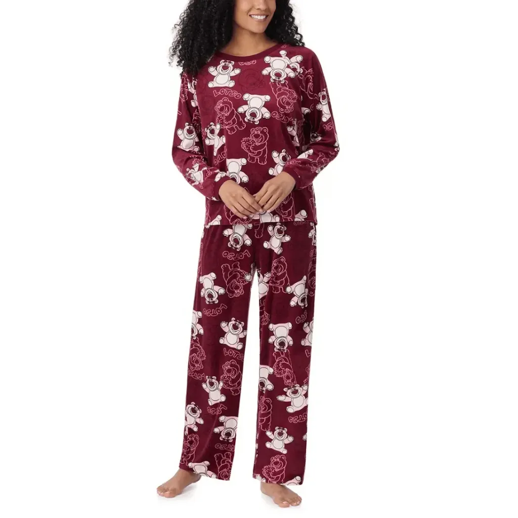 Disney Pijama para Dama Varias Tallas y Colores (Guinda, Chica)